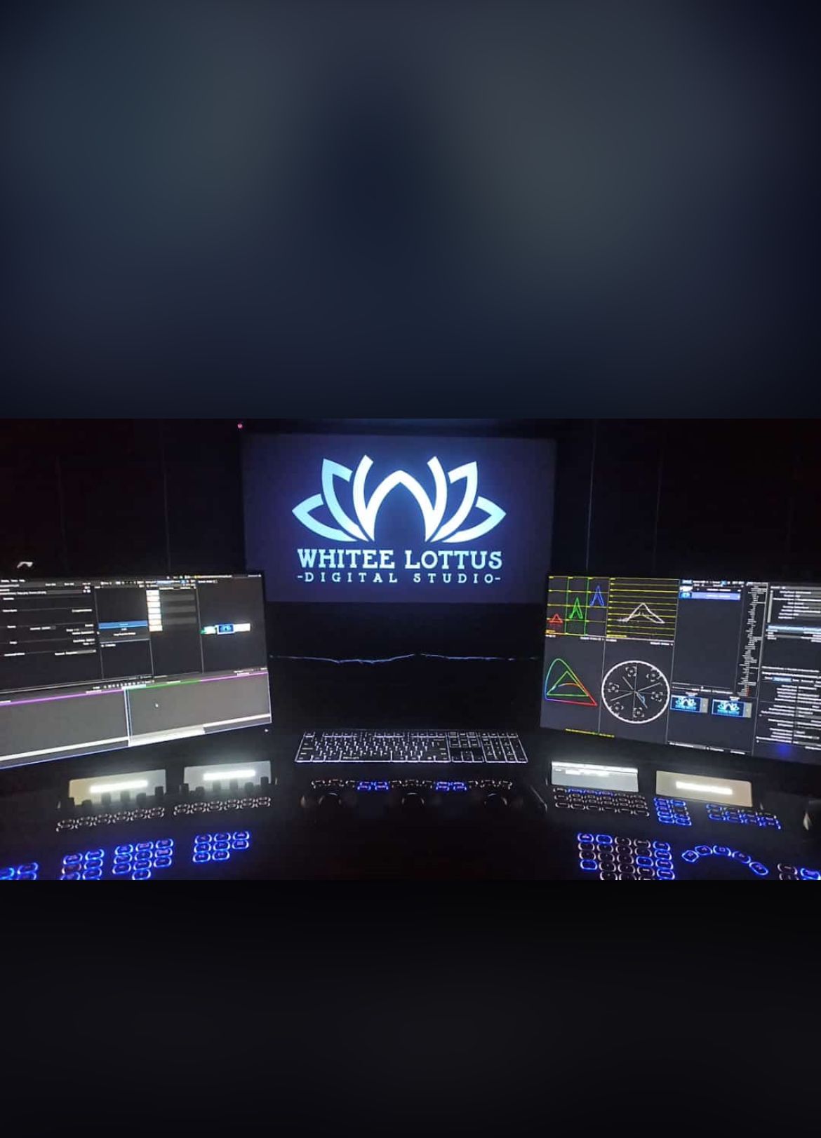 Baselight grading suite with Whitee Lottus logo